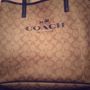 Authentic coach purse